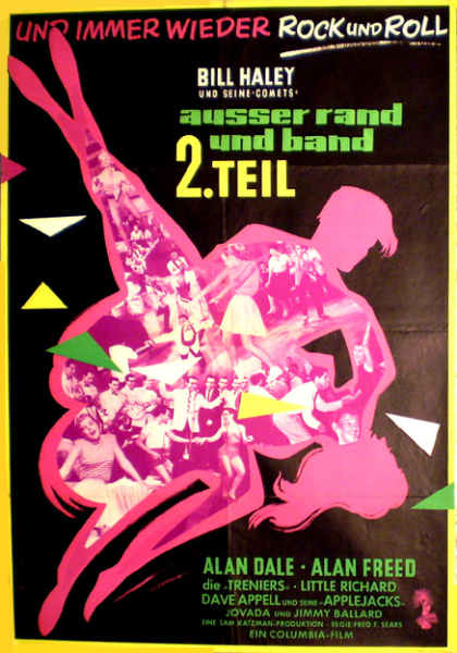 Filmplakat: Rock Around The Clock – Außer Rand und Band