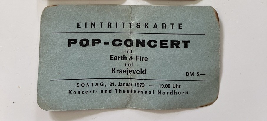 Eintrittskarten 1972 +
